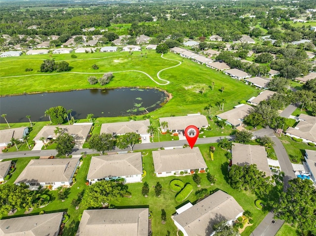 2510 Locksley St Unit 2510, Sun City Center, FL 33573 - aerial view of residential area featuring a large body of water