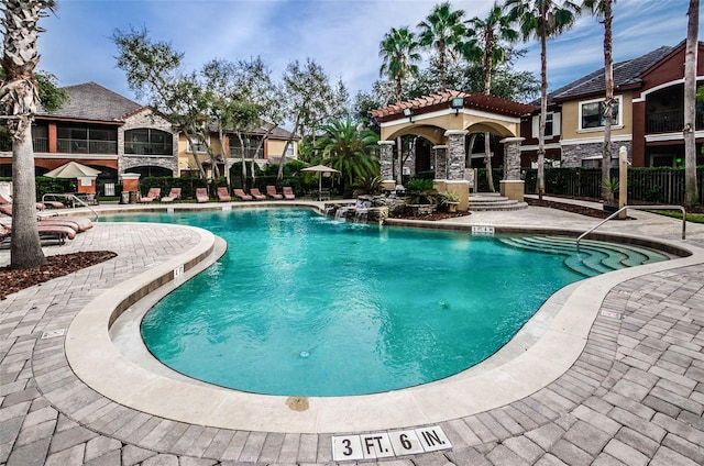 2148 Chianti Pl Unit 1310, Palm Harbor, FL 34683 - community pool with a patio