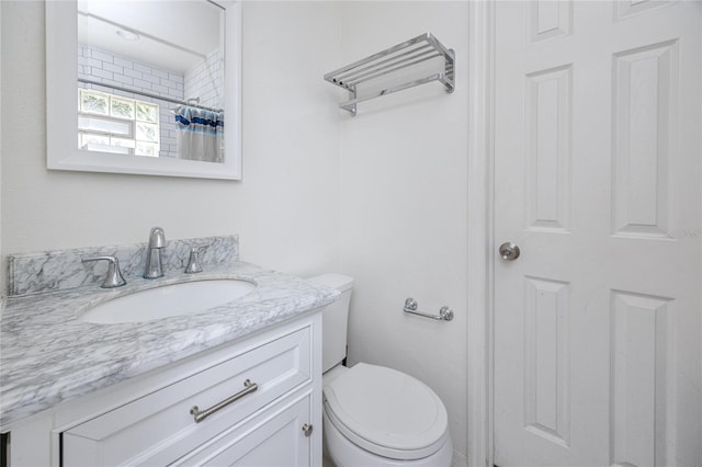 849 Karen St, Palm Harbor, FL 34684 - full bathroom featuring vanity and a shower with shower curtain