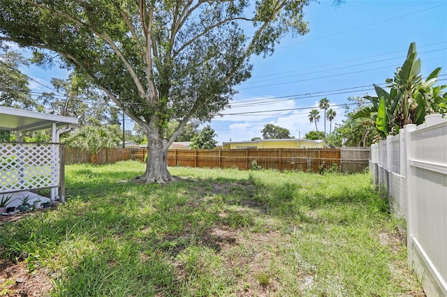 992 20th St SW, Largo, FL 33770 - view of fenced backyard