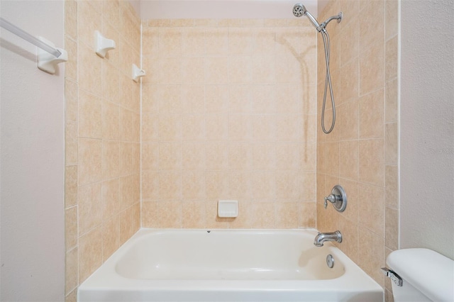 14167 Stilton St, Tampa, FL 33626 - bathroom with toilet and shower / washtub combination