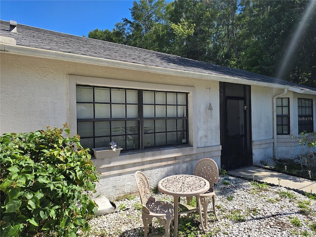 8548 Cypress Lakes Blvd, New Port Richey, FL 34653 - property entrance featuring stucco siding