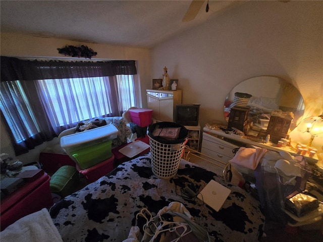 8548 Cypress Lakes Blvd, New Port Richey, FL 34653 - bedroom featuring lofted ceiling
