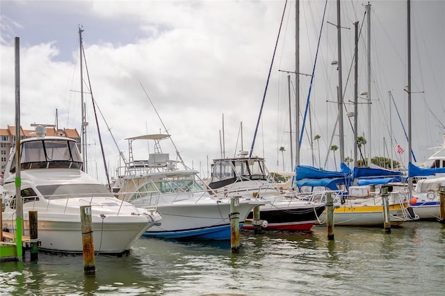 845 Maple Ct Unit 103, Dunedin, FL 34698 - dock with a water view