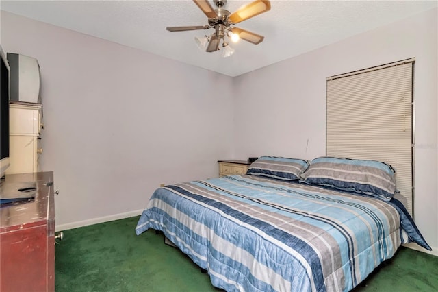 3129 W Paris St, Tampa, FL 33614 - bedroom featuring carpet flooring and ceiling fan