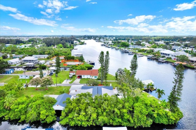 102 W N Branch Rd, Ruskin, FL 33570 - aerial view of residential area featuring a large body of water