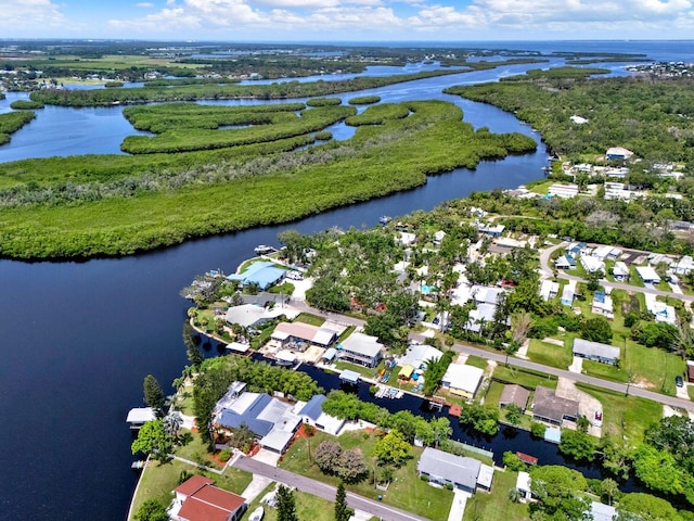 102 W N Branch Rd, Ruskin, FL 33570 - view of property location featuring a large body of water and nearby suburban area