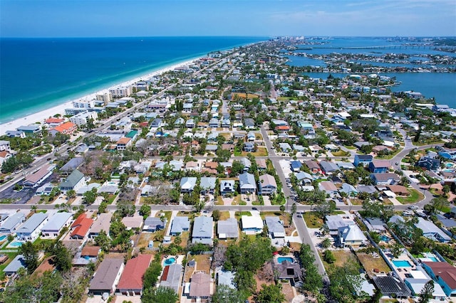 123 11th Ave, Indian Rocks Beach, FL 33785 - aerial view of property's location with nearby suburban area