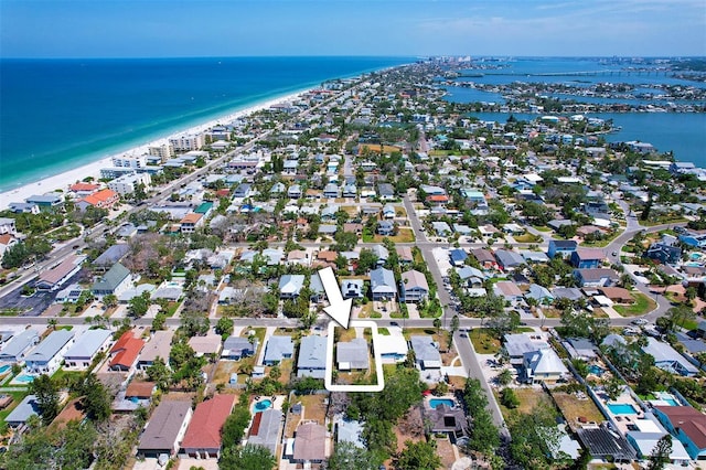 123 11th Ave, Indian Rocks Beach, FL 33785 - aerial view of property's location featuring nearby suburban area
