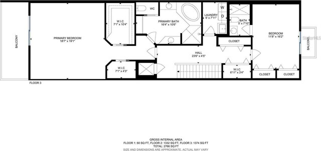 300 Capri Blvd Unit 3, Treasure Island, FL 33706 - view of floor plan / room layout