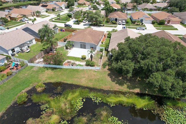 10505 Goldwater Ln, Riverview, FL 33578 - aerial view of residential area with a nearby body of water