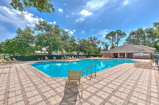 10505 Goldwater Ln, Riverview, FL 33578 - community pool featuring a patio