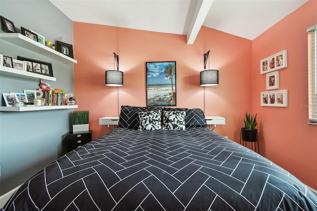 549 Walden Ct, Dunedin, FL 34698 - bedroom featuring beam ceiling