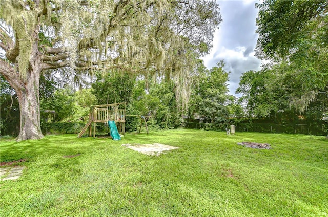 37740 Waverly Ave, Zephyrhills, FL 33542 - view of yard with a playground