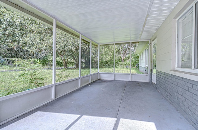 37740 Waverly Ave, Zephyrhills, FL 33542 - view of unfurnished sunroom