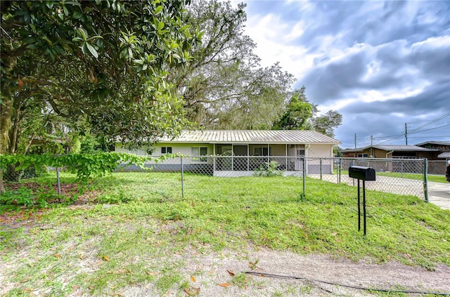 37740 Waverly Ave, Zephyrhills, FL 33542 - view of front of house featuring a metal roof