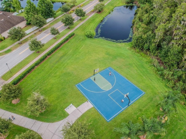 19502 Sea Myrtle Way, Tampa, FL 33647 - bird's eye view of a large body of water