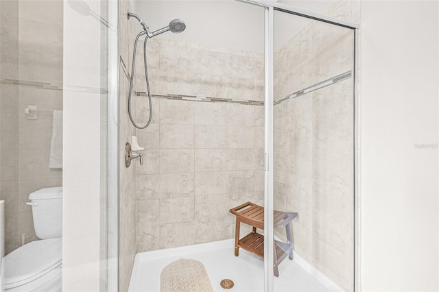 9237 Fox Sparrow Rd, Tampa, FL 33626 - bathroom with a stall shower and toilet