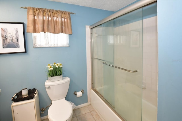 11990 104th Ave, Largo, FL 33778 - full bath with bath / shower combo with glass door and tile patterned flooring