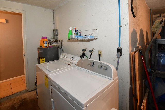 11990 104th Ave, Largo, FL 33778 - laundry room with separate washer and dryer and electric water heater