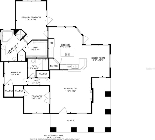 3108 Tom Matthews Rd, Lakeland, FL 33810 - view of property floor plan