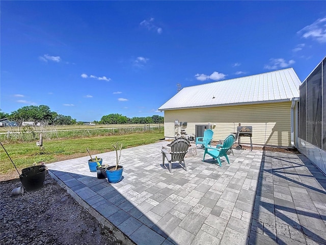 3108 Tom Matthews Rd, Lakeland, FL 33810 - view of patio / terrace with an outdoor fire pit
