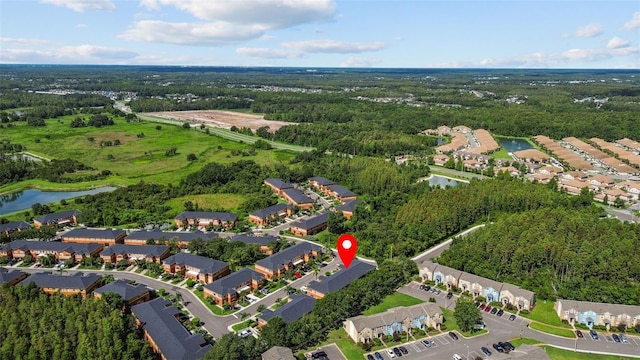 30151 Goodwick Way, Wesley Chapel, FL 33543 - aerial view of property and surrounding area with a large body of water and nearby suburban area