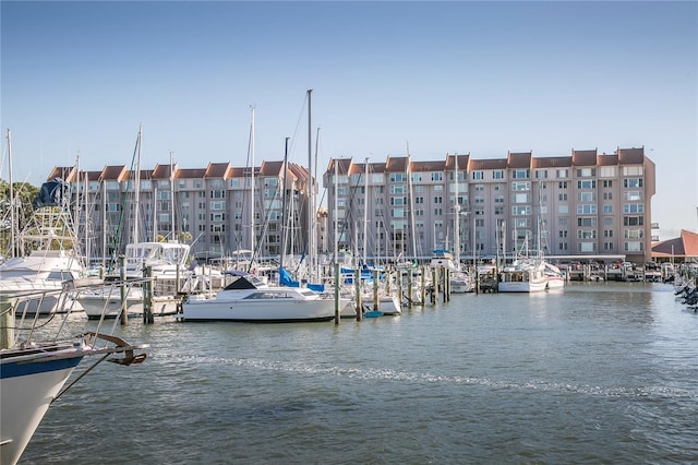 632 Edgewater Dr Unit 633, Dunedin, FL 34698 - dock featuring a water view
