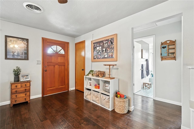 5628 Cypress St, Zephyrhills, FL 33542 - entryway featuring hardwood / wood-style floors