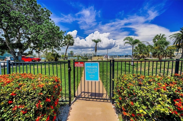 7740 Boca Ciega Dr Unit 204, St Pete Beach, FL 33706 - view of gate