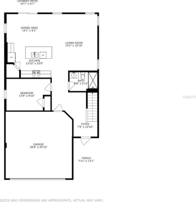10827 High Noon Trl, Parrish, FL 34219 - view of property floor plan