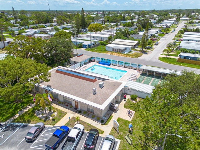 4357 Tahitian Gardens Cir Unit B, Holiday, FL 34691 - drone / aerial view of a pool