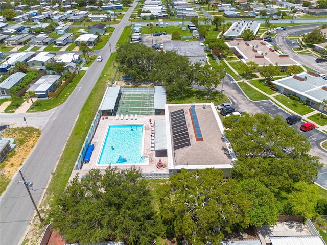 4357 Tahitian Gardens Cir Unit B, Holiday, FL 34691 - aerial view of a pool area