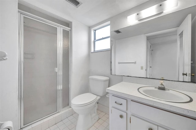 5245 Amulet Dr Unit 201, New Port Richey, FL 34652 - full bath with vanity, a shower stall, and tile patterned floors
