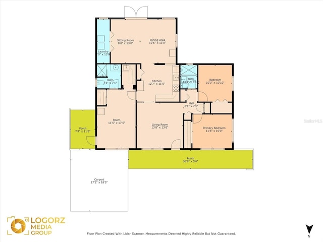 1712 W Atkinson St, Tampa, FL 33604 - view of property floor plan