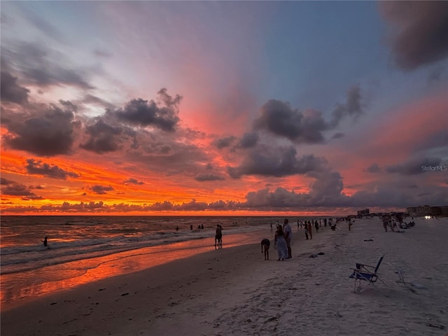 483 E Shore Dr Unit B4, Clearwater Beach, FL 33767 - water view featuring nearby beach