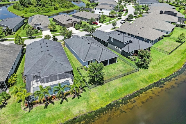 5434 Silver Sun Dr, Apollo Beach, FL 33572 - aerial view of residential area with a large body of water