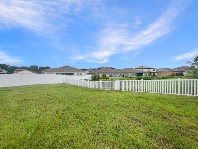 13008 Majestic Garden Ln, Riverview, FL 33579 - fenced backyard featuring a residential view