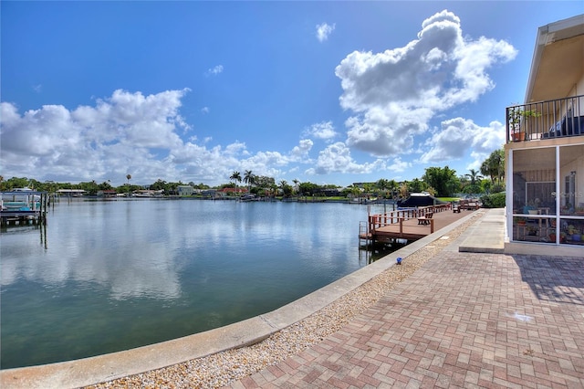 3753 46th Ave S Unit 10, Saint Petersburg, FL 33711 - dock area featuring a water view