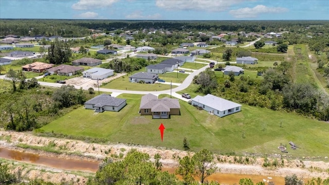 437 Mercedes Ct, Lehigh Acres, FL 33972 - aerial perspective of suburban area