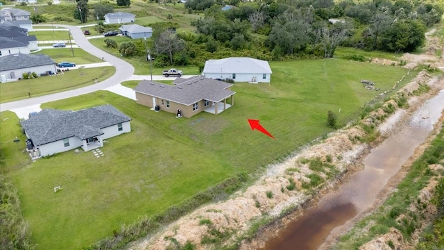 437 Mercedes Ct, Lehigh Acres, FL 33972 - aerial perspective of suburban area