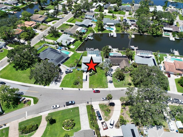 5116 Venetian Blvd NE, Saint Petersburg, FL 33703 - view of property location featuring a nearby body of water and nearby suburban area
