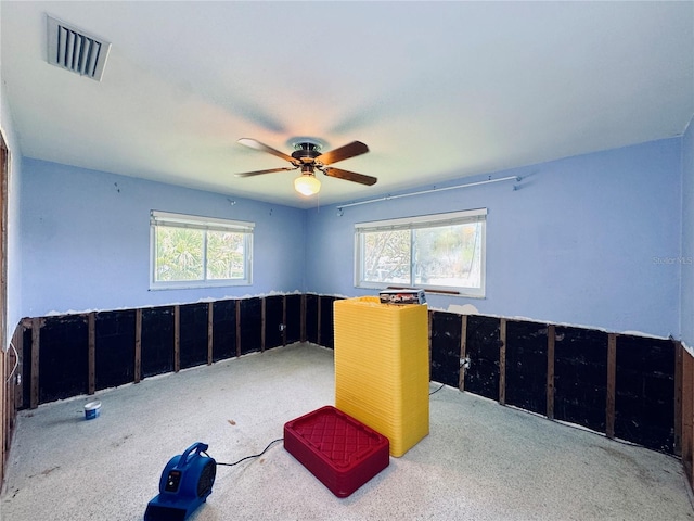 5116 Venetian Blvd NE, Saint Petersburg, FL 33703 - spare room with a ceiling fan