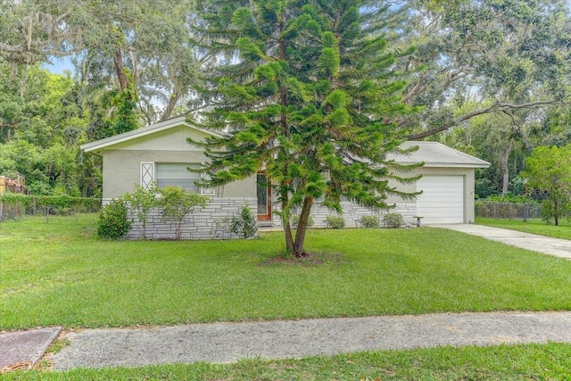 320 Pheasant Cir, Brandon, FL 33510 - obstructed view of property featuring concrete driveway