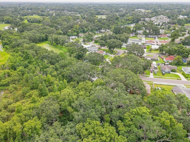 320 Pheasant Cir, Brandon, FL 33510 - aerial view of residential area featuring a forest