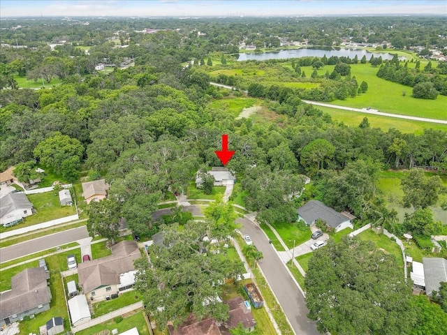 320 Pheasant Cir, Brandon, FL 33510 - aerial view of property's location with a large body of water and nearby suburban area