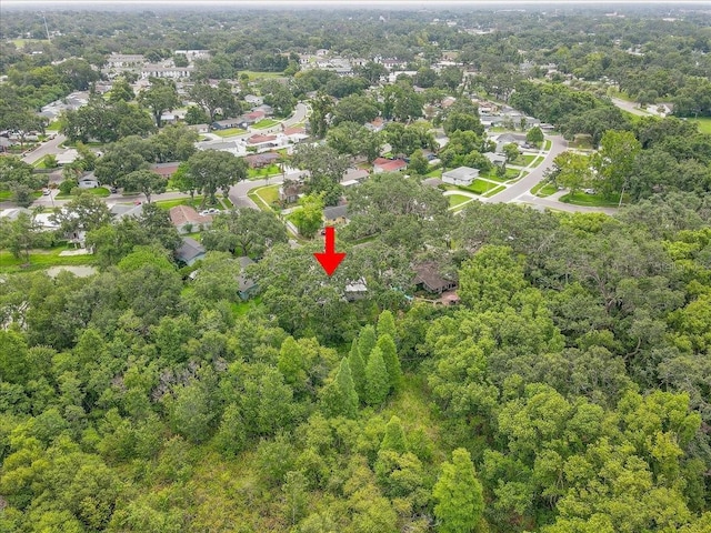 320 Pheasant Cir, Brandon, FL 33510 - view of property location with a heavily wooded area