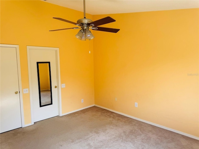1212 Kennewick Ct, Wesley Chapel, FL 33543 - carpeted empty room featuring ceiling fan and baseboards