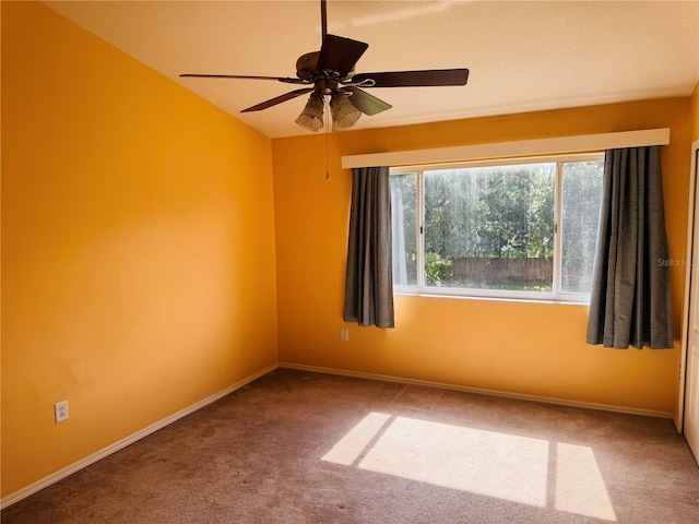 1212 Kennewick Ct, Wesley Chapel, FL 33543 - unfurnished room featuring carpet and a ceiling fan