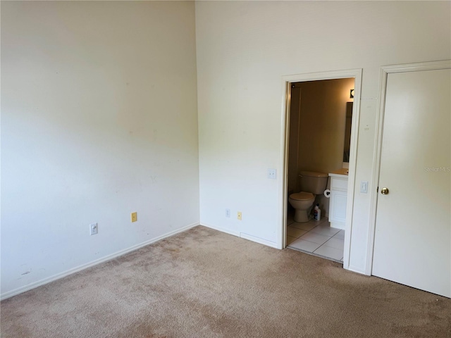 1212 Kennewick Ct, Wesley Chapel, FL 33543 - unfurnished bedroom with carpet floors and ensuite bathroom